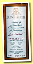 Glenglassaugh 39 yo 1972/2012 (57.5%, OB, for Germany, refill butt, cask #2896, 516 bottles)